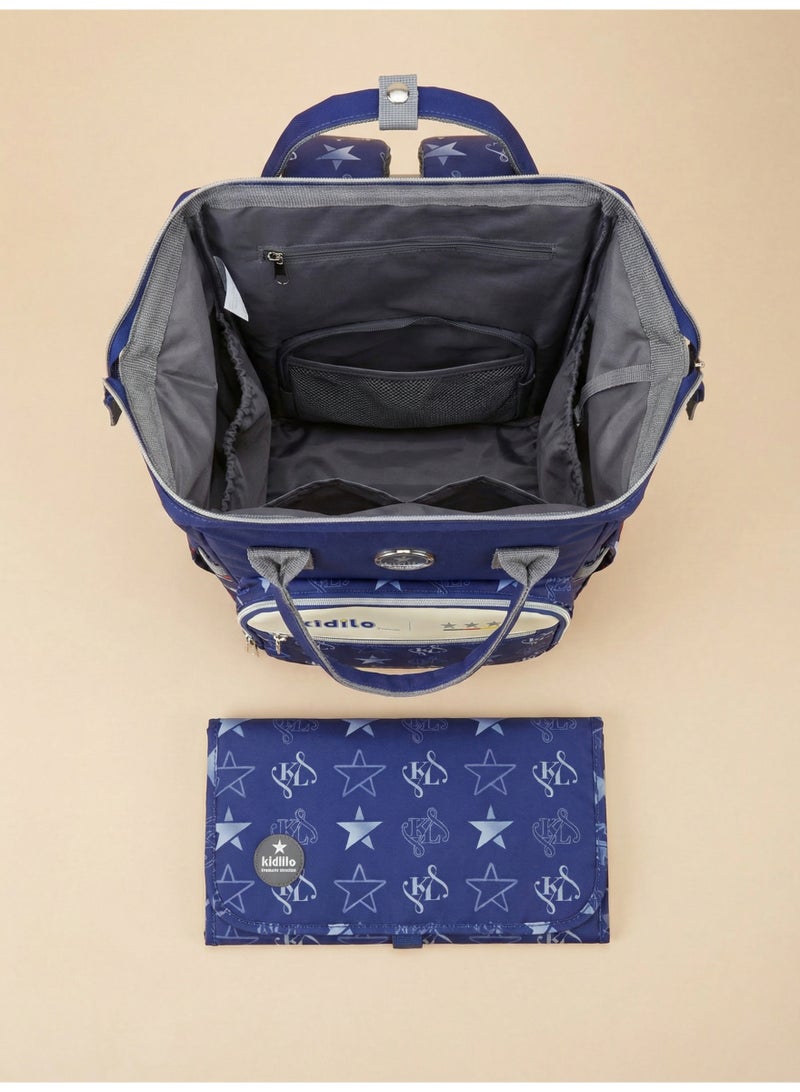 Kidilo Premium Multi-Function Diaper Bag Backpack with Portable Changing Mat, Waterproof Large Capacity Travel Organizer for Mom and Dad - Image 2